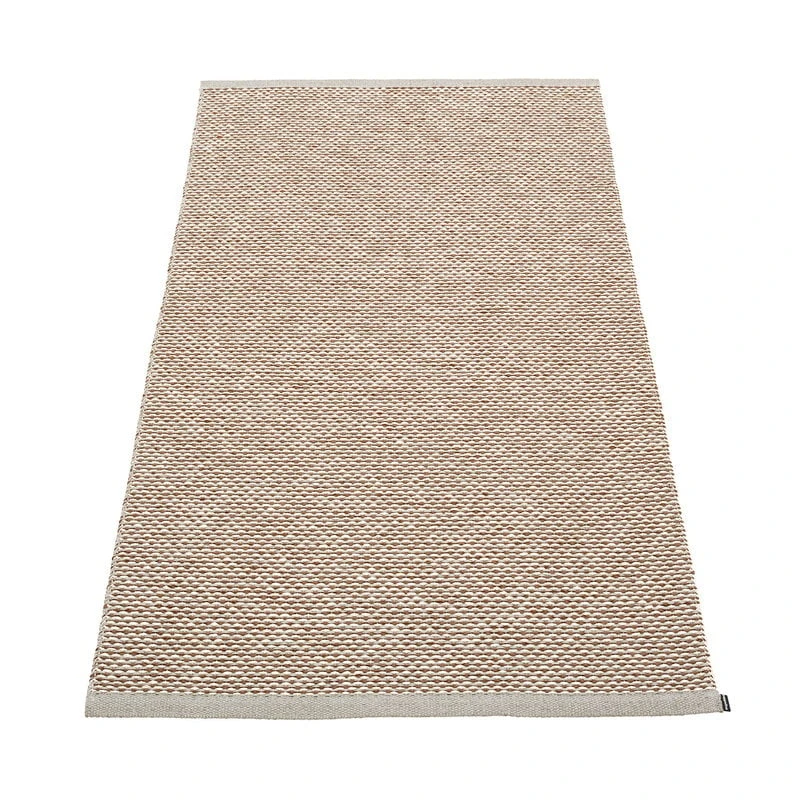 Pappelina Effi Matto 85 X 160 Cm, Warm Grey - Brown - Vanilla