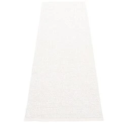 Pappelina Svea Matto, 70 X 240 Cm, White Metallic