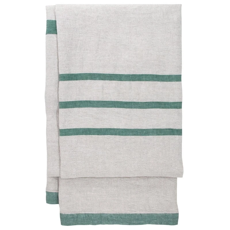 Lapuan Kankurit Usva Pöytäliina, 150 X 260 Cm, Pellava - Vihreä Haapa