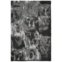 Lapuan Kankurit Otso Huopa 130 X 200 Cm, Musta - Harmaa