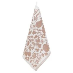 Lapuan Kankurit Puutarha Pyyhe/servetti, Valkoinen - Kaneli