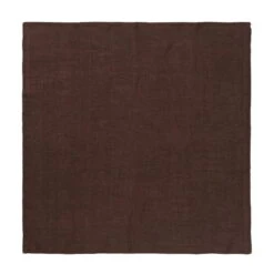 Ferm LIVING Pellavalautasliinat, 2 Kpl, Chocolate