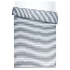 Marimekko Tasaraita Pussilakana 150 X 210 Cm, Harmaa - Valkoinen