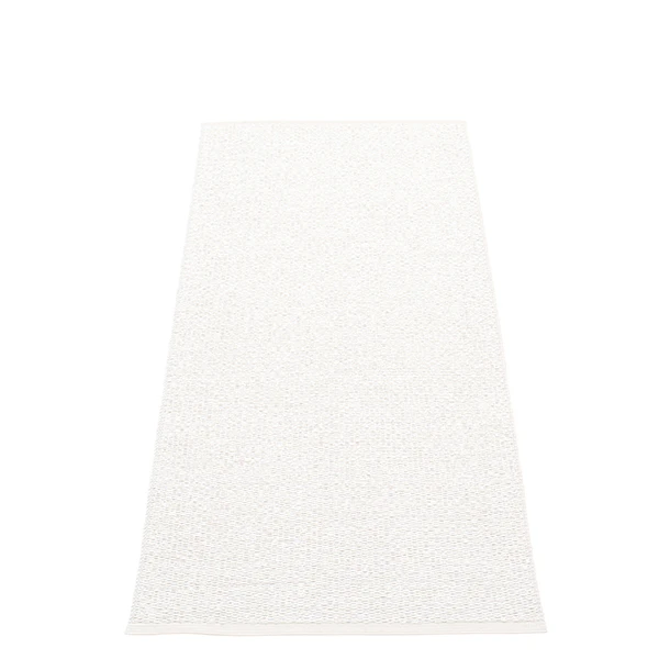 Pappelina Svea Matto, 70 X 160 Cm, White Metallic