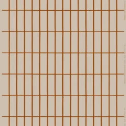 Marimekko Tiiliskivi Pellavakangas, Pellava - Kastanja