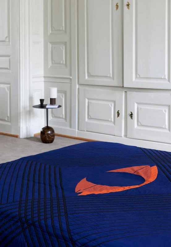 &Tradition The Eye AP9 Päiväpeitto, 240 X 260 Cm, Blue Midnight - Image 4