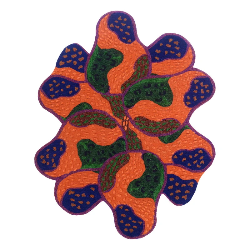 Finarte Pear Matto, 160 X 200 Cm, Punainen