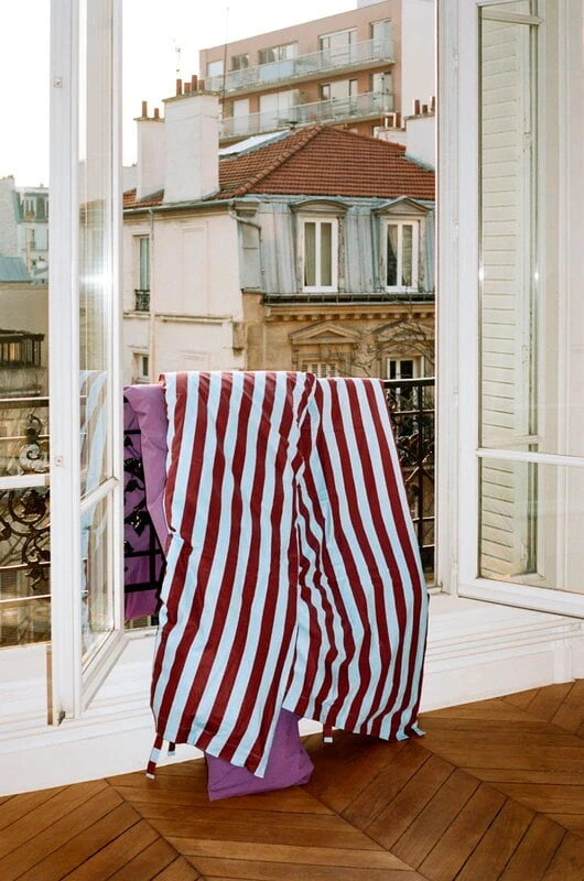 HAY Été Pussilakana, Viininpunainen - Taivaansininen - Image 3