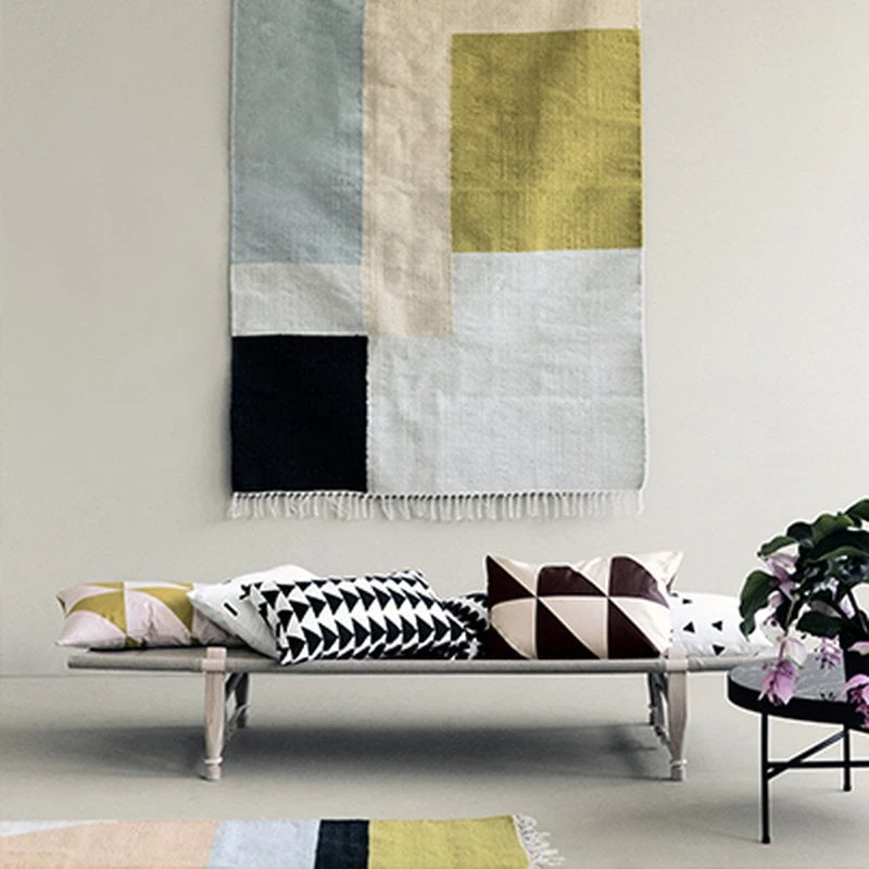Ferm LIVING Kelim Matto, Squares, 140 X 200 Cm - Image 2