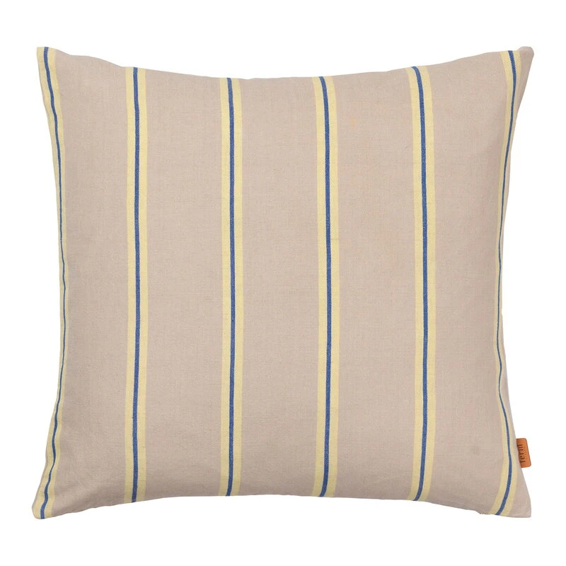 Ferm LIVING Grand Tyyny, 50 X 50 Cm, Beige - Keltainen - Sininen