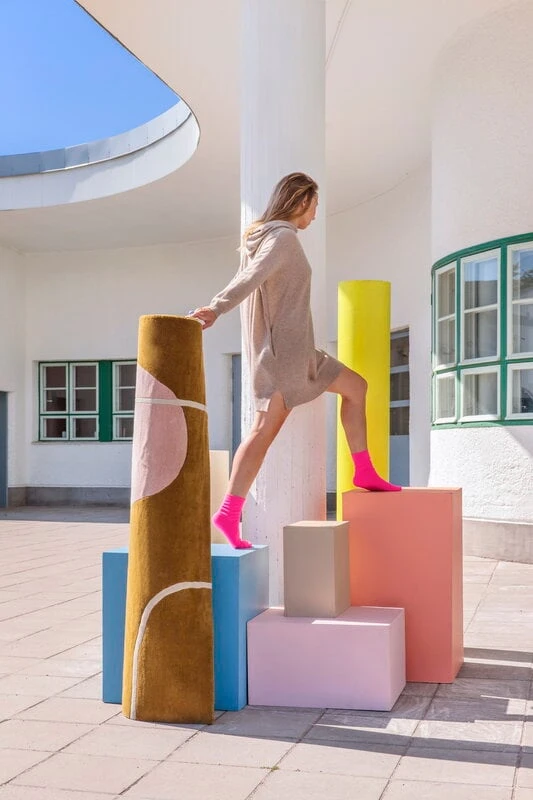 Finarte Ruukku Matto, Kulta - Sininen - Image 5