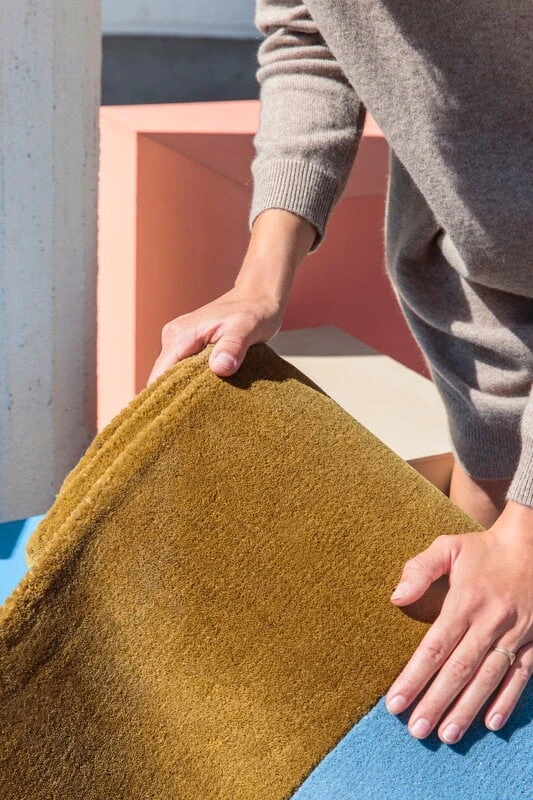 Finarte Ruukku Matto, Kulta - Sininen - Image 6