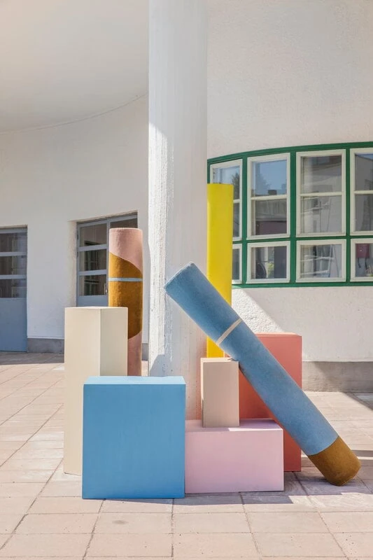 Finarte Ruukku Matto, Kulta - Sininen - Image 3