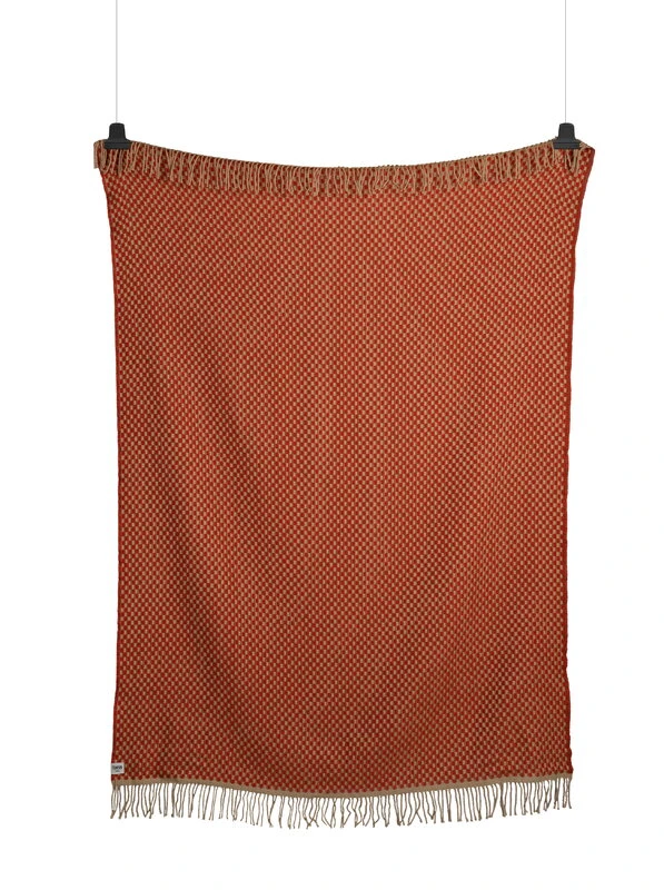 Røros Tweed Isak Viltti, 150 X 210 Cm, Red Sumac - Image 2