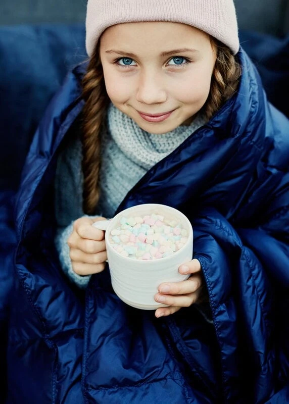 Joutsen Kulkuri Torkkupeitto, 130 X 190 Cm, Tummansininen - Image 6