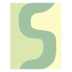 Marimekko Seireeni Kangas, Vaaleanvihreä - Vihreä - Keltainen