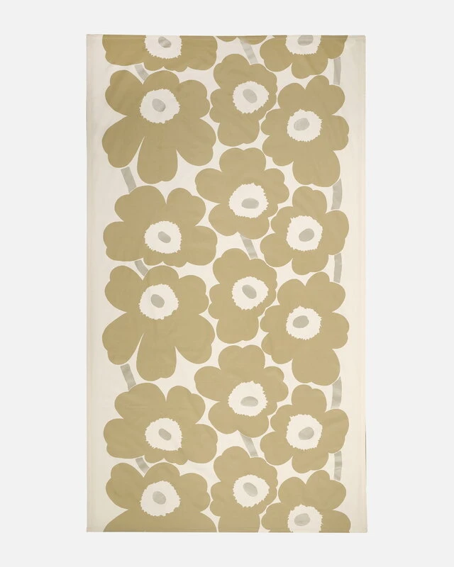 Marimekko Unikko Pöytäliina, 140 X 250 Cm, L.valkoinen - Hopea - Beige - Image 2