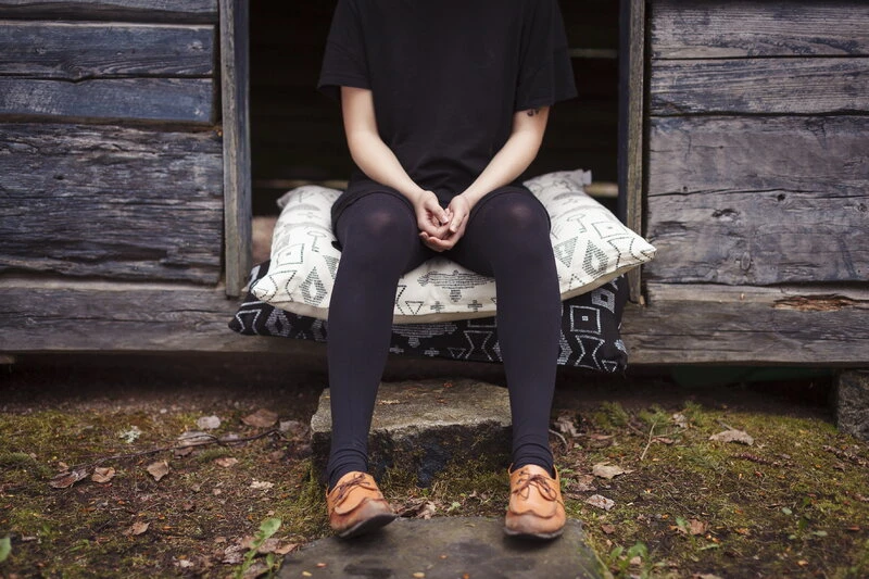 Saana Ja Olli Maailman Synty Tyynynpäällinen, 60 X 80 Cm, Valkoinen - Musta - Image 3