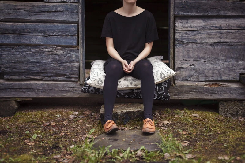 Saana Ja Olli Maailman Synty Tyynynpäällinen, 60 X 80 Cm, Valkoinen - Musta - Image 2