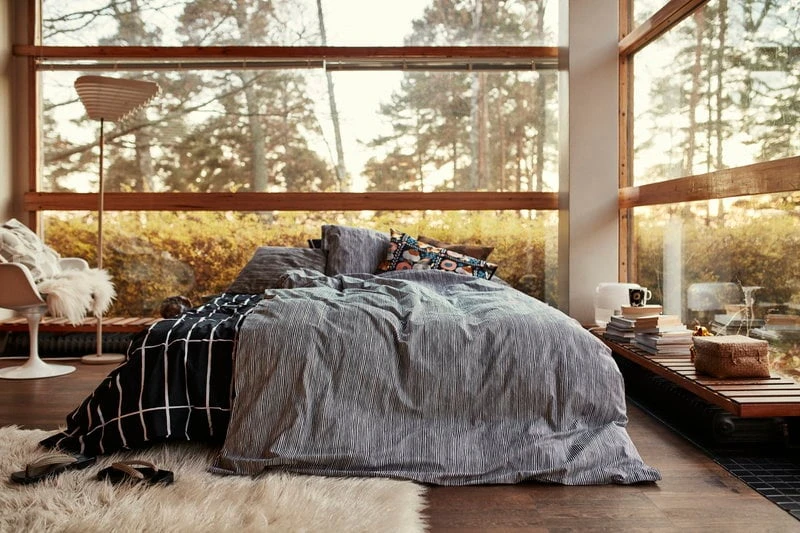 Marimekko Tiiliskivi Parisängyn Pussilakana, 240 X 220 Cm - Image 3