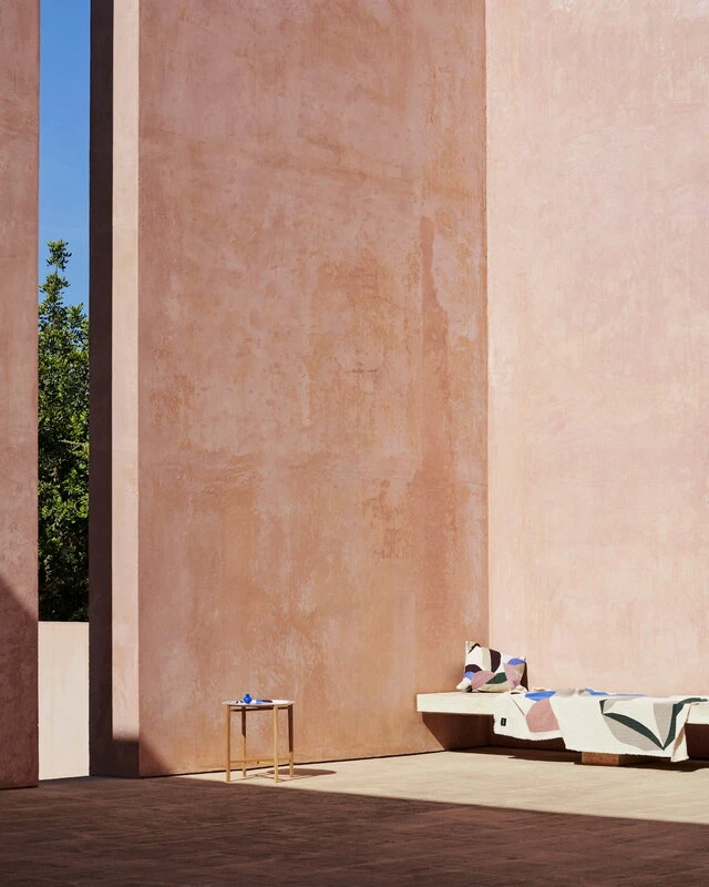 Marimekko Berry Huopa, Puuvilla - Punainen - Sininen - Image 4