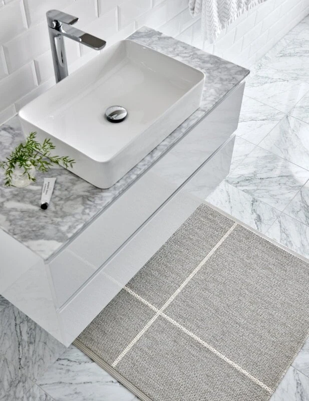 Pappelina Fred Matto, 70 X 270 Cm, Pellava - Luonnonvalkoinen - Image 4