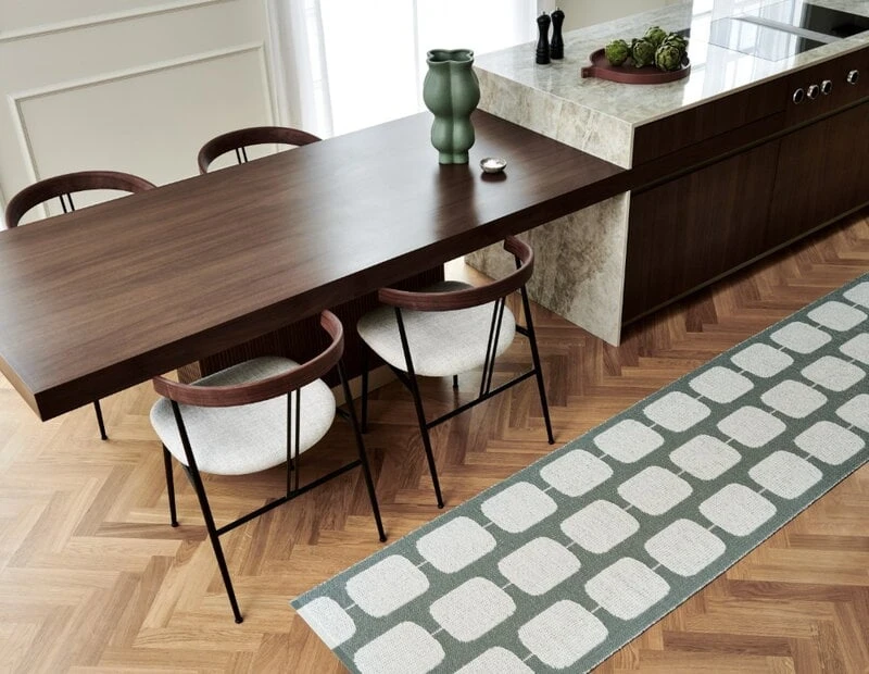 Pappelina Sten Matto, 70 X 200 Cm, Vihreä - Vaaleanharmaa - Image 4