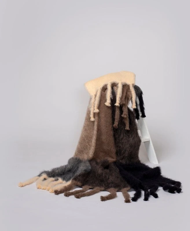 Lena Rewell Park Mohairhuopa 130 X 180 Cm - Image 3