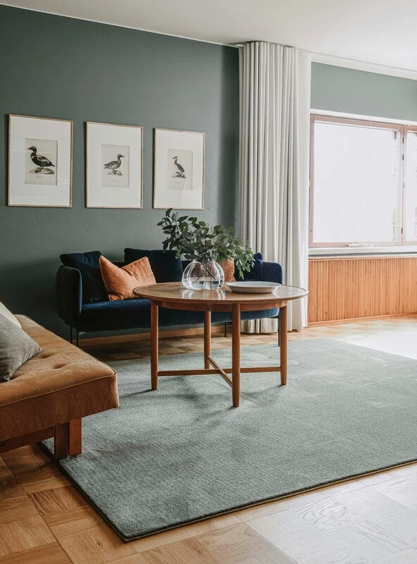 VM Carpet Puuteri Matto, Oliivi - Image 3