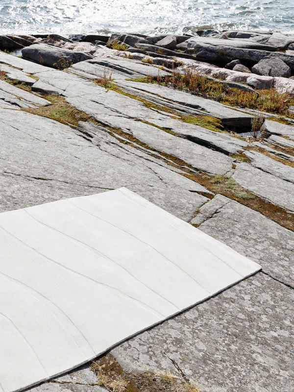 Roots Living Rock Matto, Vaaleanharmaa - Image 2