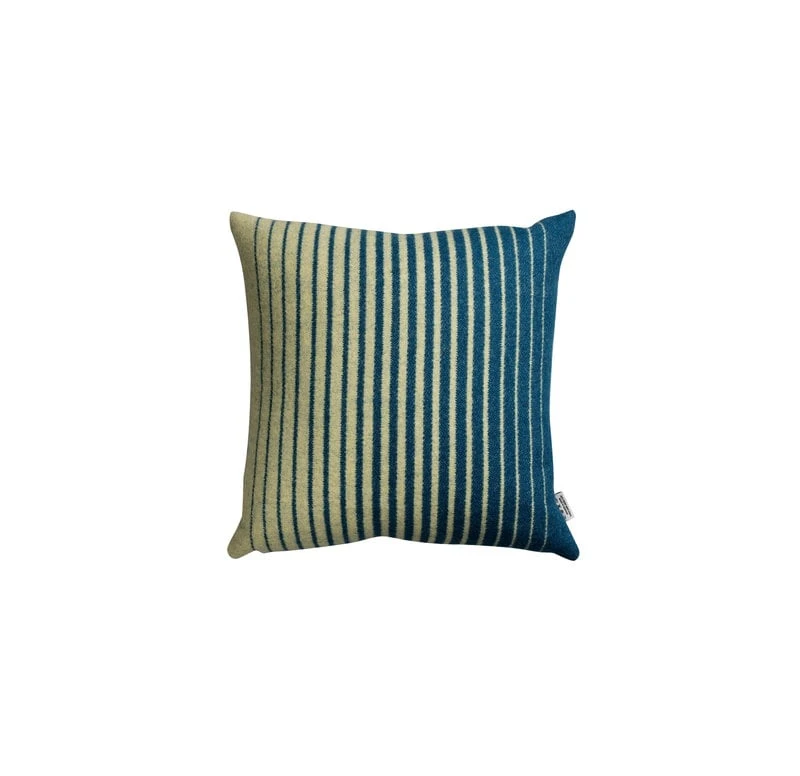 Røros Tweed Åsmund Gradient Tyyny, 50 X 50 Cm, Keltainen - Sininen - Image 2