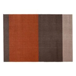 Tica Copenhagen Stripes Horizontal Matto, 60 X 90 Cm, Ruskea - Terrakotta