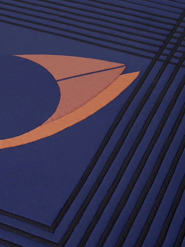 &Tradition The Eye AP9 Päiväpeitto, 240 X 260 Cm, Blue Midnight - Image 2