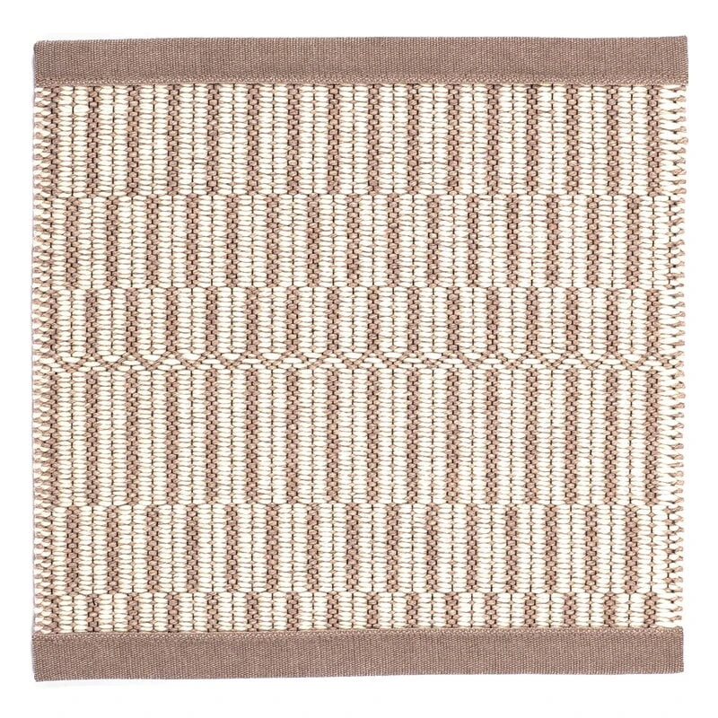 VM Carpet Duo Latua Matto, Valkoinen - Beige
