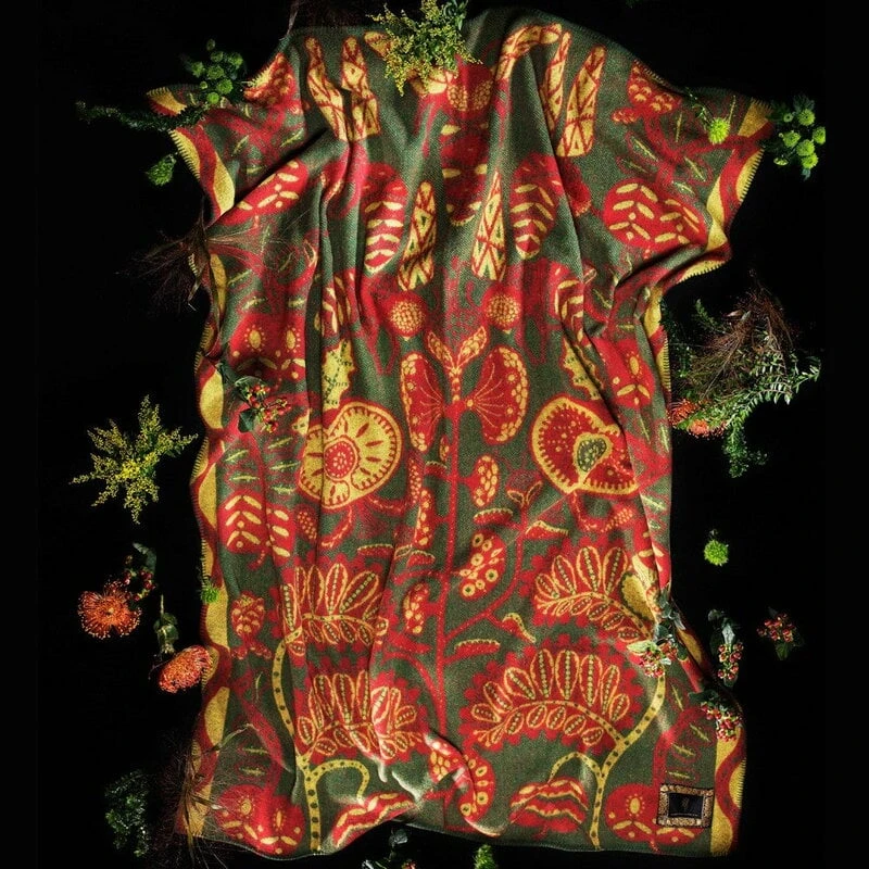 Klaus Haapaniemi & Co. Bees Viltti, Vihreä - Image 4