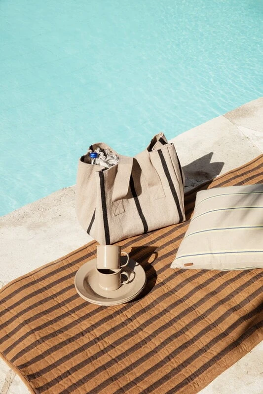 Ferm LIVING Grand Tyyny, 50 X 50 Cm, Beige - Keltainen - Sininen - Image 3