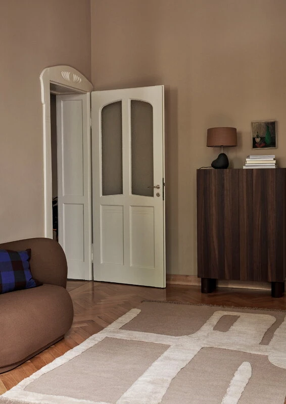 Ferm LIVING Alley Villamatto, 160 X 250, Luonnonvärinen - Image 4