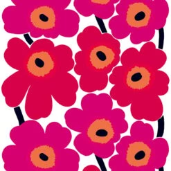 Marimekko Unikko Kangas, Punainen
