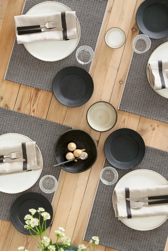 Woodnotes Morning Pöytätabletti, 35 X 45 Cm, 4 Kpl Setti, Musta - Beige - Image 3